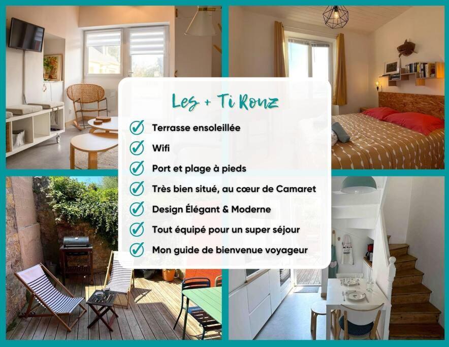 Ti Rouz/Wifi/Port A Pieds Villa Camaret-sur-Mer Exterior foto